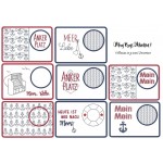 Stickserie ITH Mug Rugs - Maritim 1